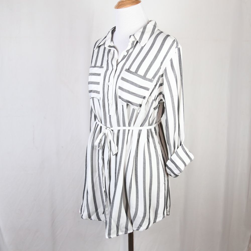 Isabel Maternity White/Gray NWT S